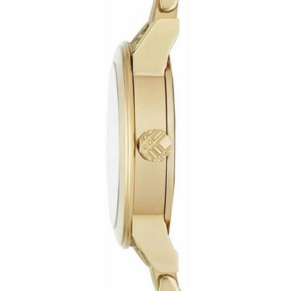 Burberry Women's Watch Stainless Steel Gold Strap With Gold Dial And Gold Case BU9234 The City
