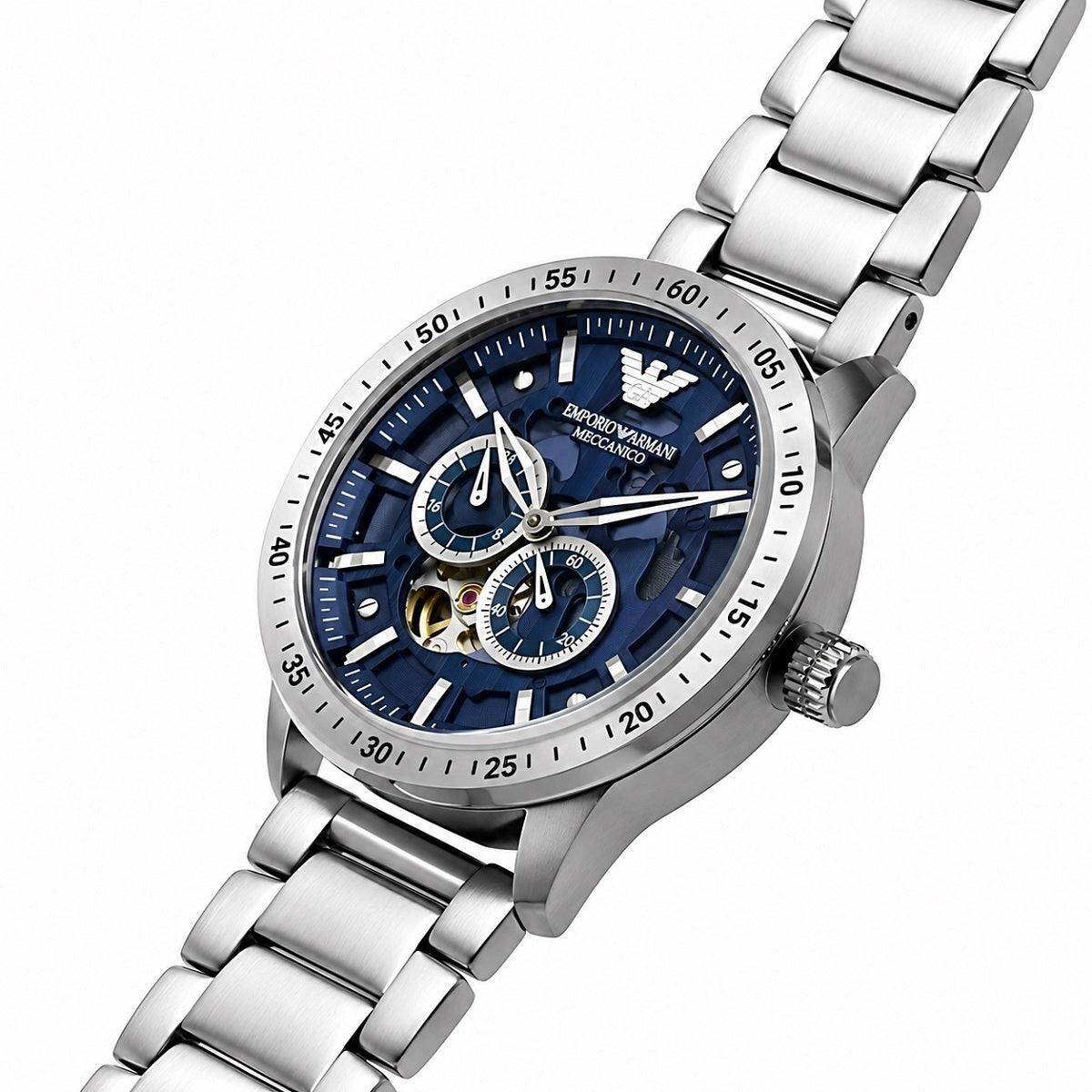 armani stainess steel watch