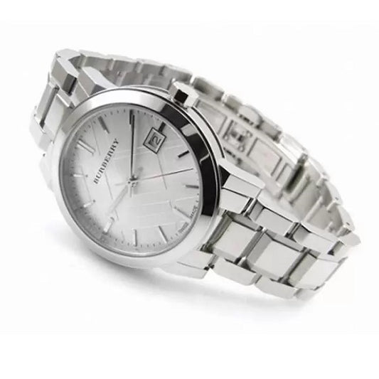 Burberry BU9100 silver stainless steel women’s watch – The City 1 model