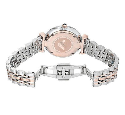 Emporio Armani AR11092 with opened clap showing from the back of the watch