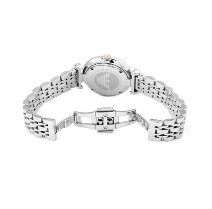 Emporio Armani Gianni T-Bar AR1779 engraved case back for women