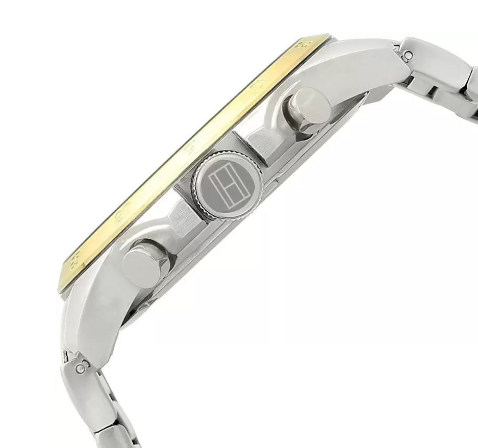 Side view of Tommy Hilfiger 1791559 showing case thickness and crown